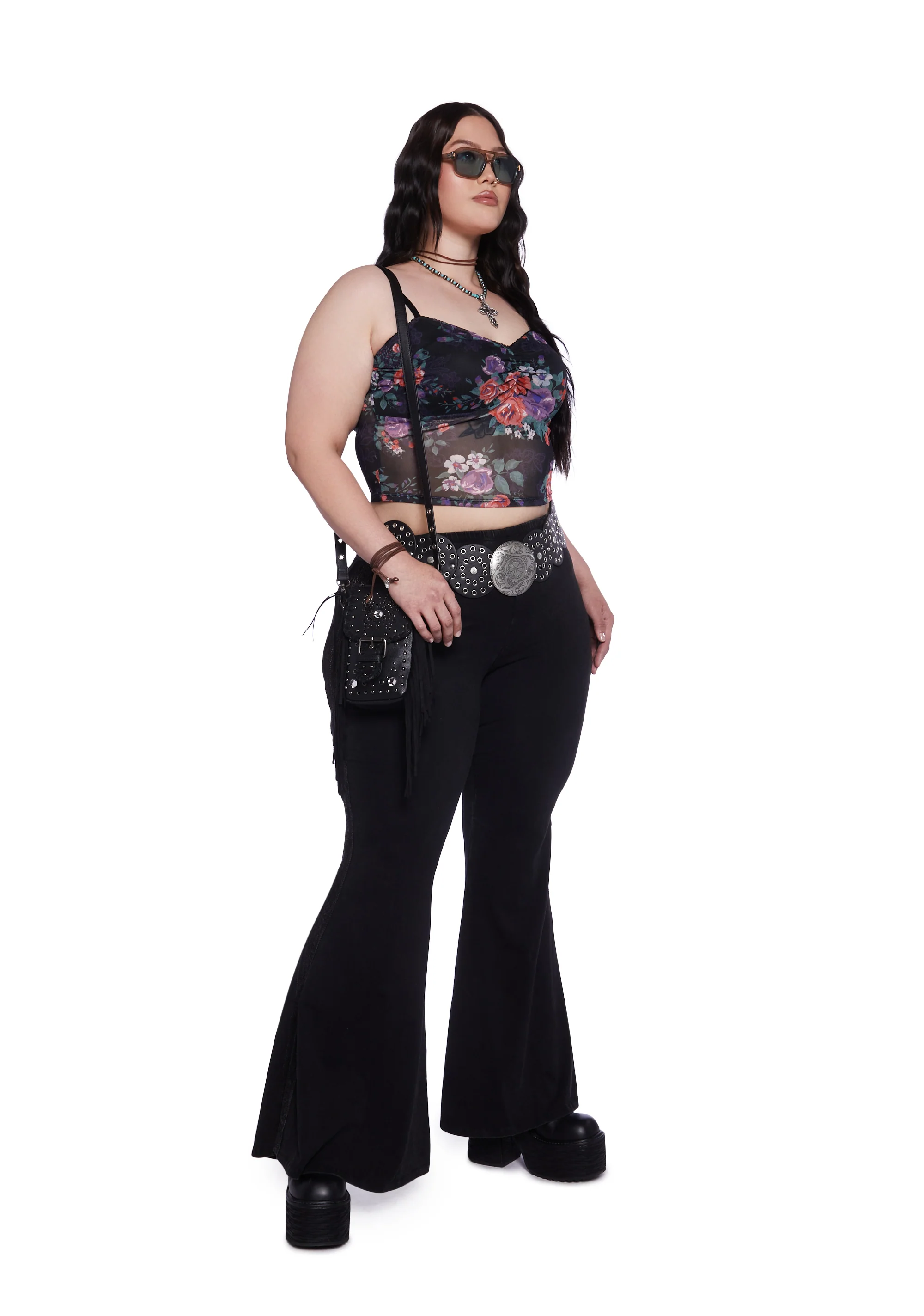 Plus Summer Solstice Flare Pants