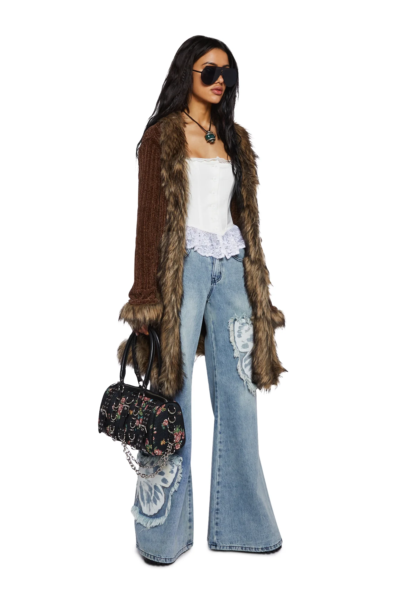 Fluttering Muse Wide Leg Jeans