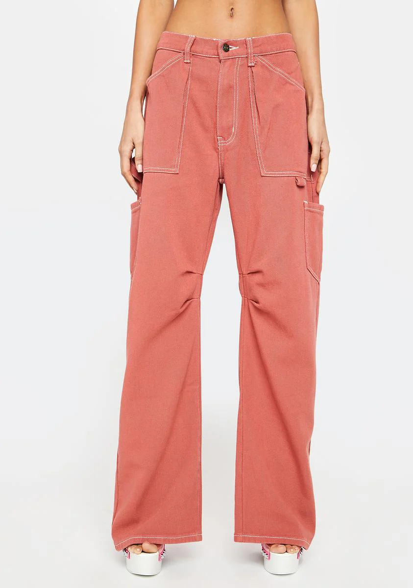 Red Miami Vice Pants