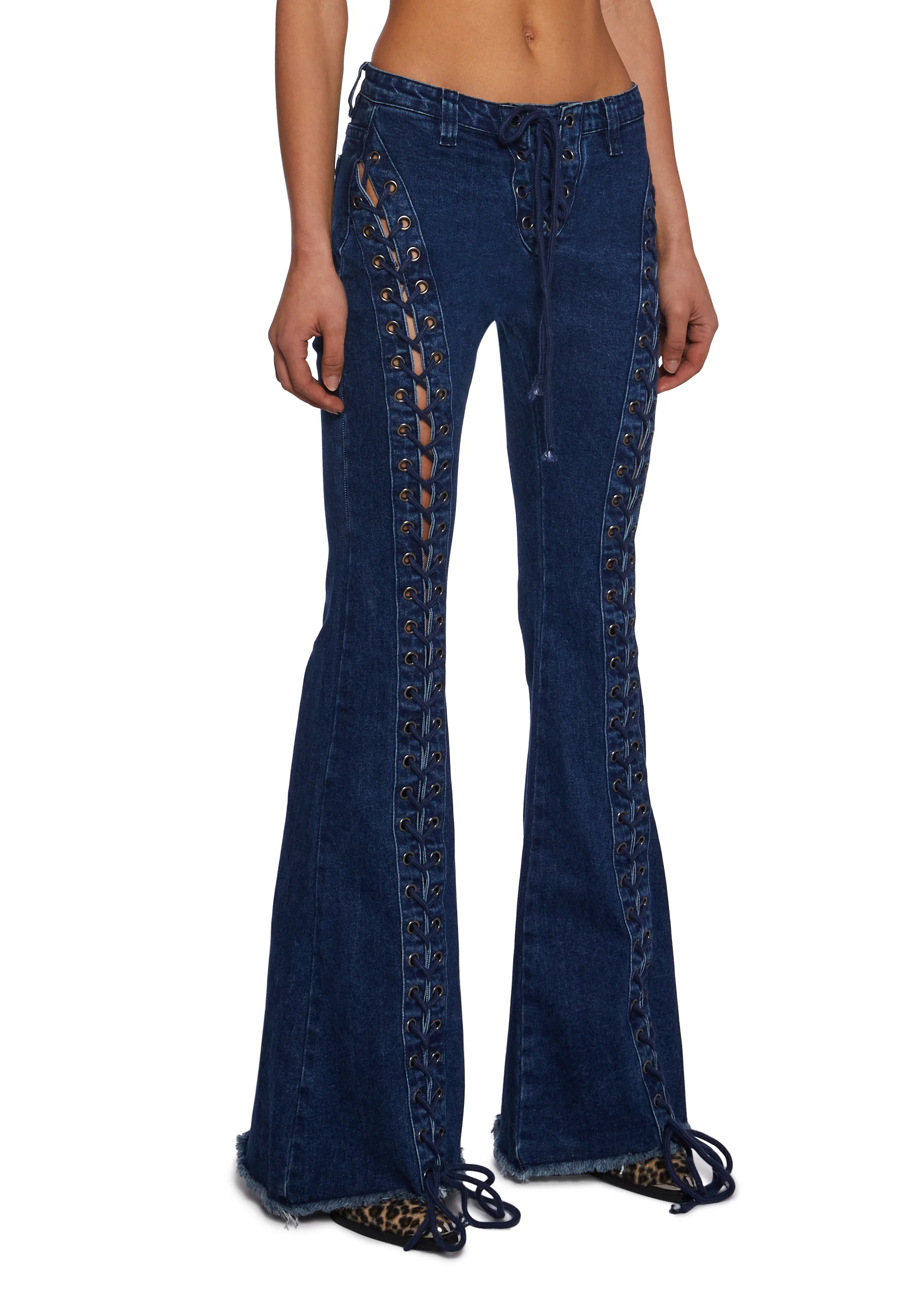 Wild Wanderer Flare Jeans - Blue
