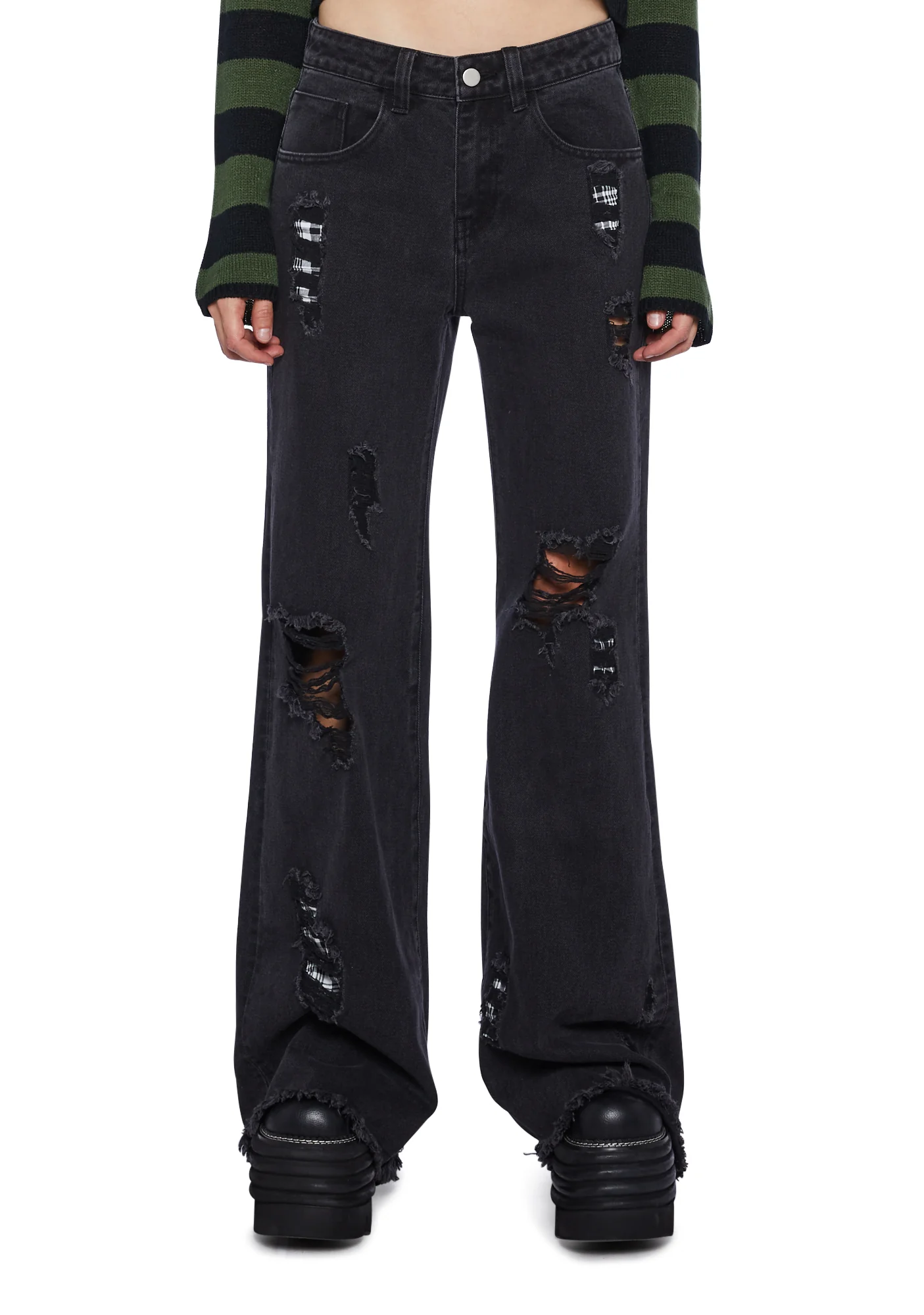 Rebel Outlaw Distressed Jeans