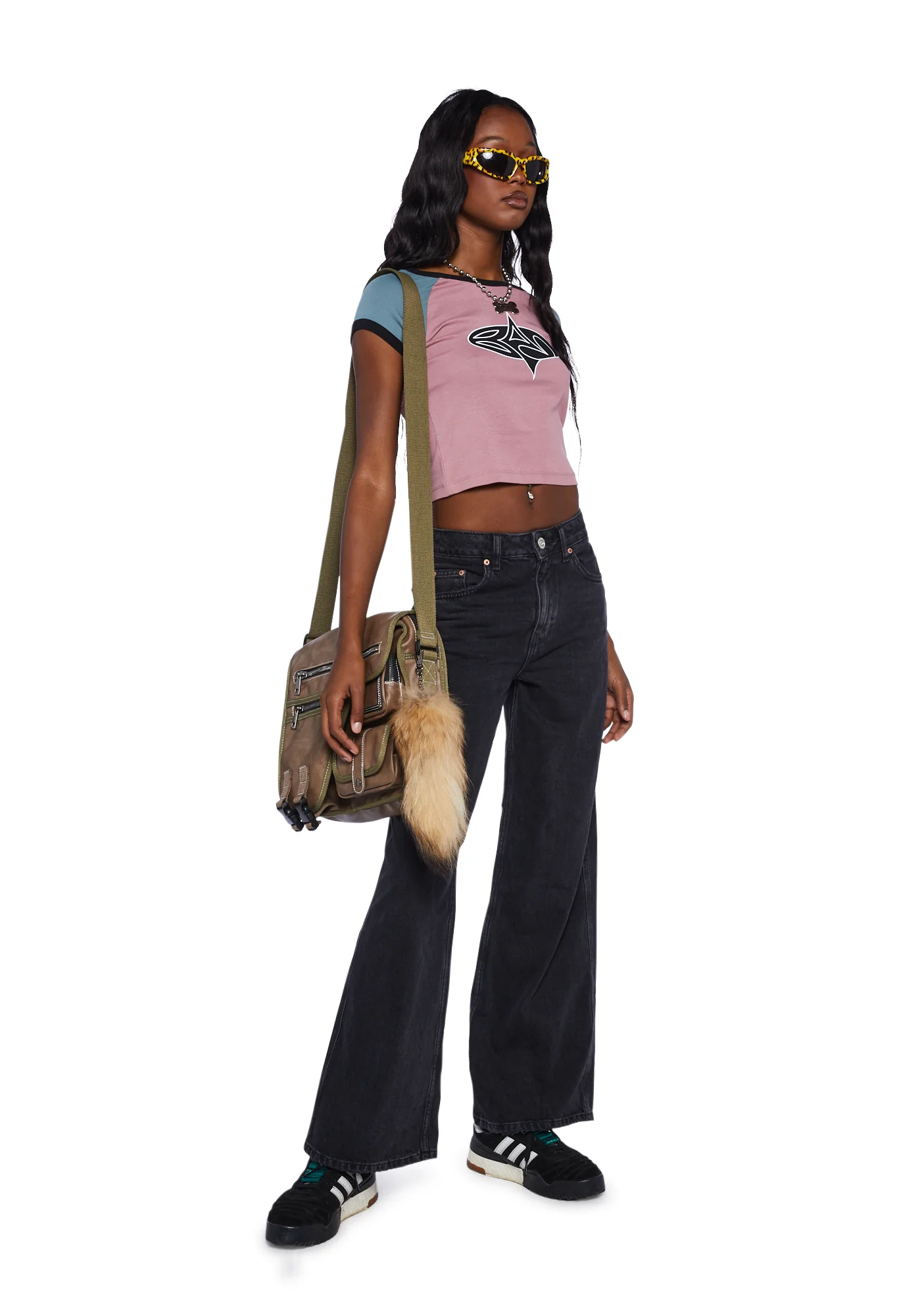Wide Leg Puddle Jeans