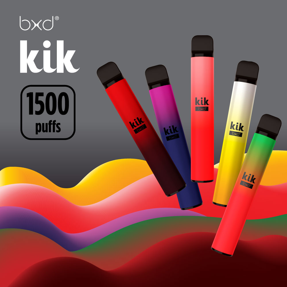 BXD Kik 1500-Puffs Disposable Vape Pen - 3ML(Nic 2%) - bxdmart