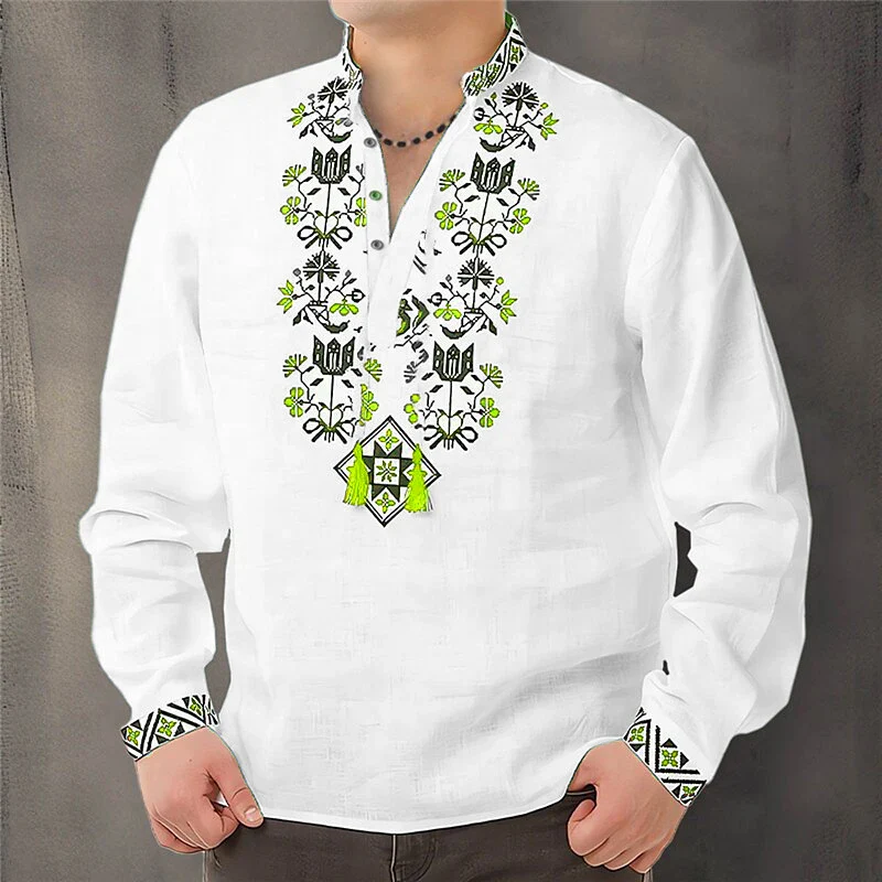 Cardigan button men's shirt - TRVCWOW