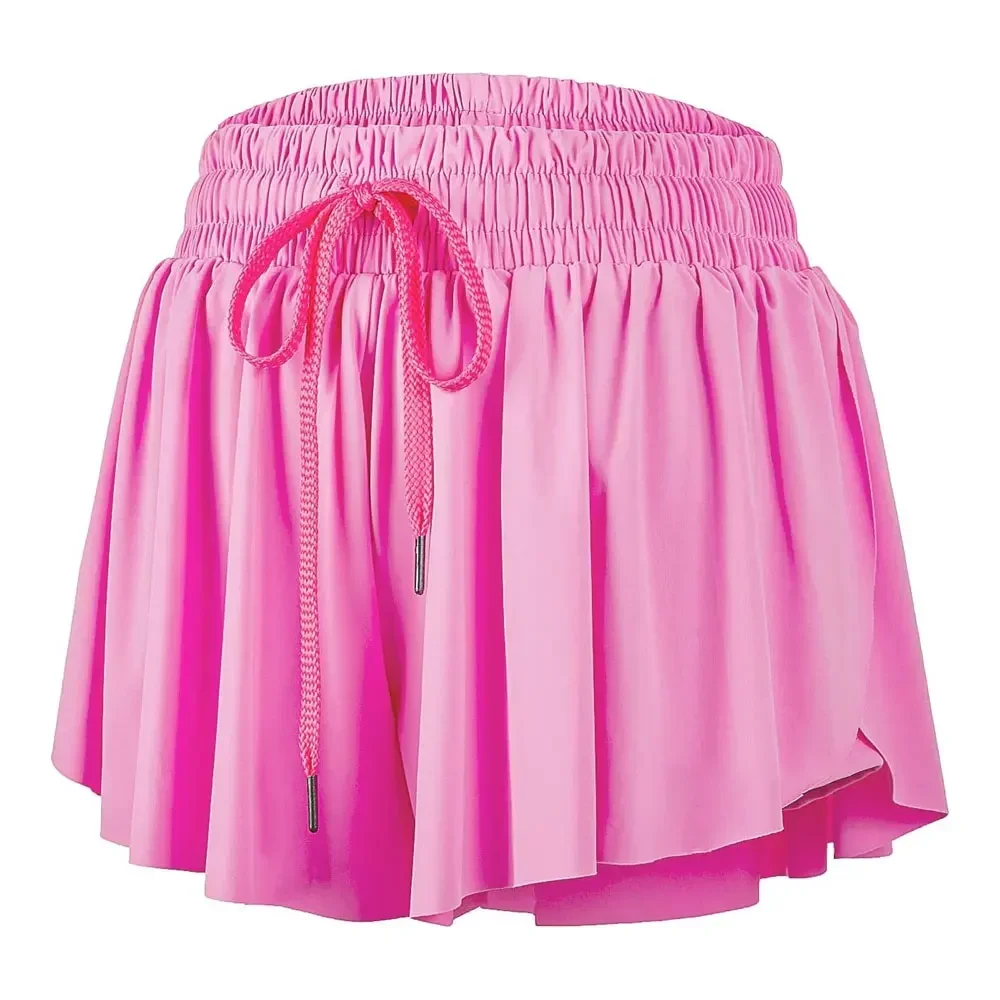 2in1 Jogger Flowy Athletic Shorts for Women - TRVCWOW