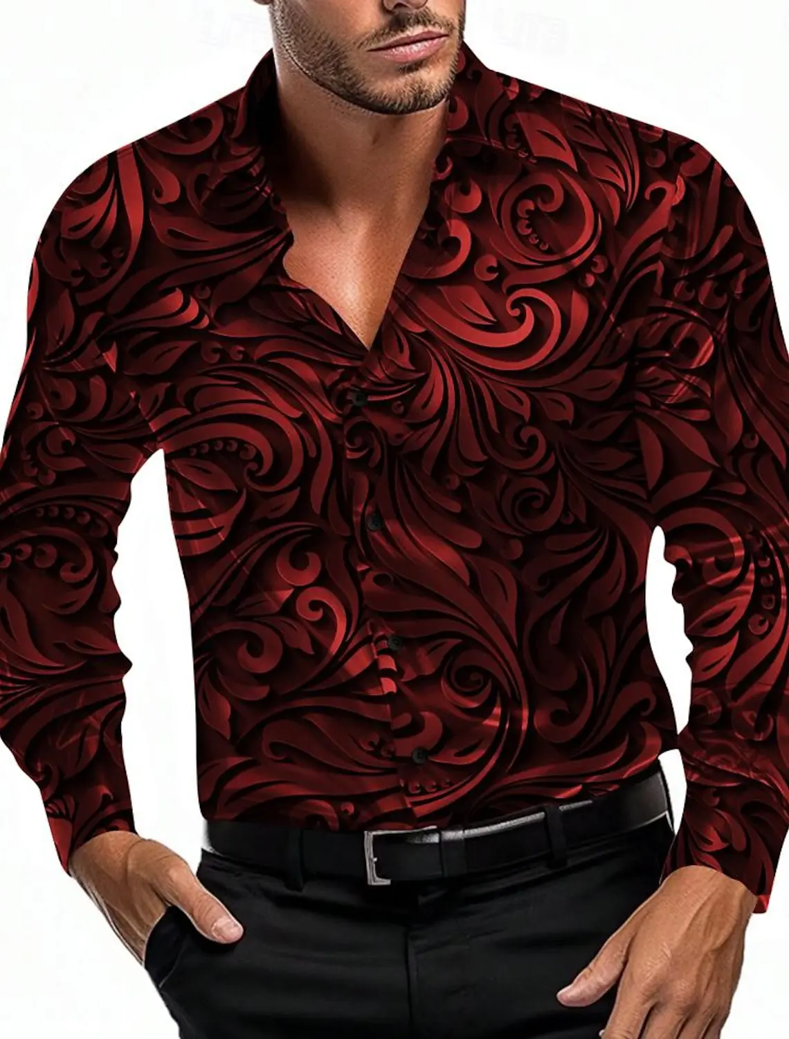 Men's Long Sleeve Shirt - TRVCWOW
