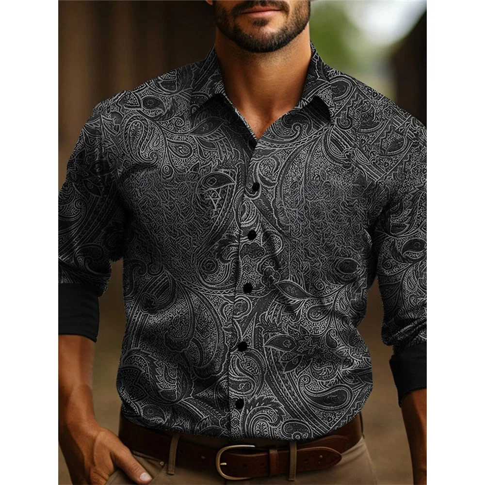 Men's long-sleeved shirt - TRVCWOW