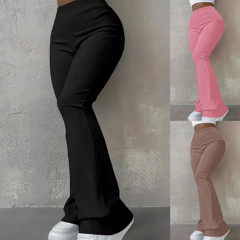 Women's Slim Ribbed Leggings - TRVCWOW