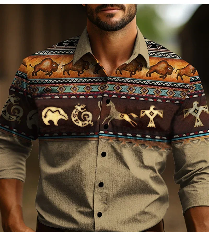 Men's  Western Shirt - TRVCWOW