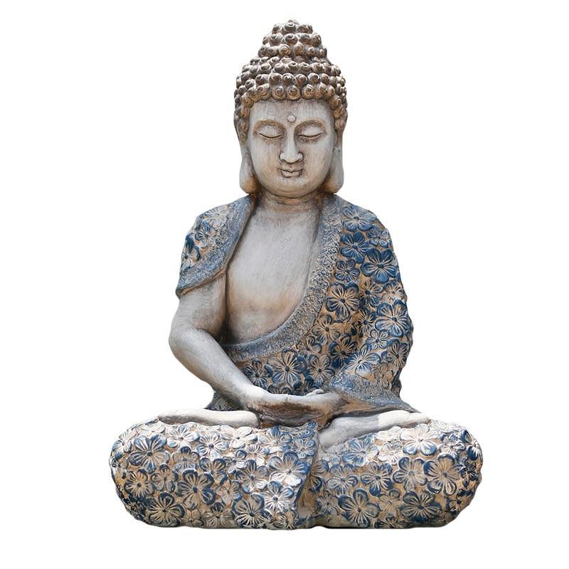 Cement Buddha Garden Statues - TRVCWOW