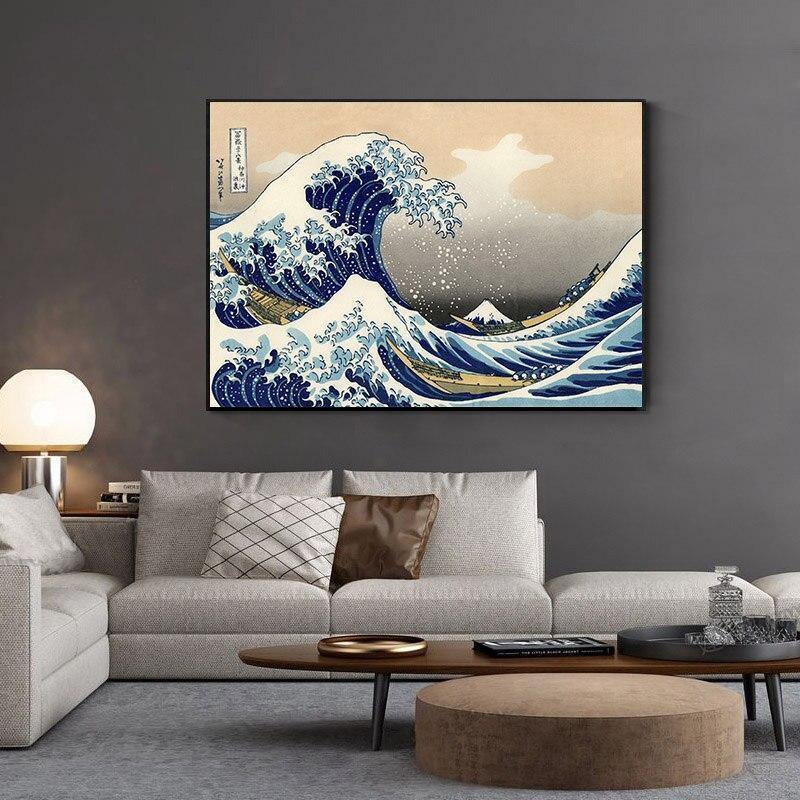 The Great Wave Off Kanagawa Canvas - TRVCWOW