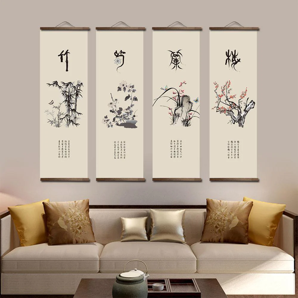 Chinese Calligraphy Painting - TRVCWOW
