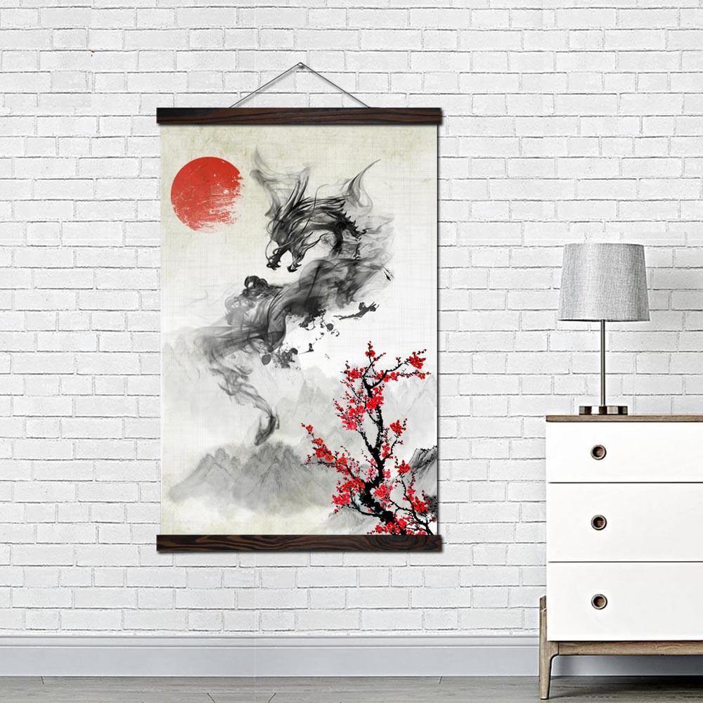 Ancient Chinese Dragon Painting - TRVCWOW