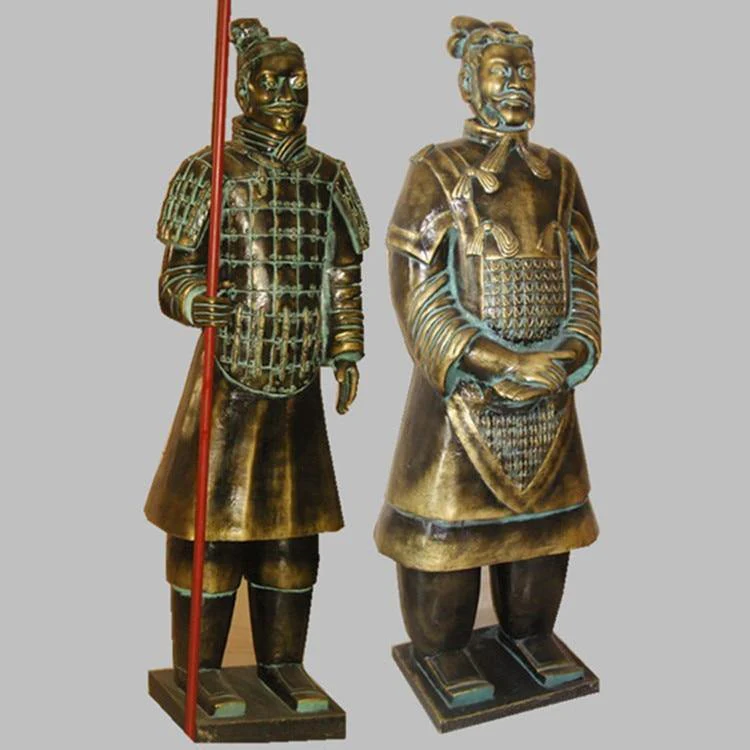 Chinese Terracotta Warrior Statues Garden Ornament - TRVCWOW