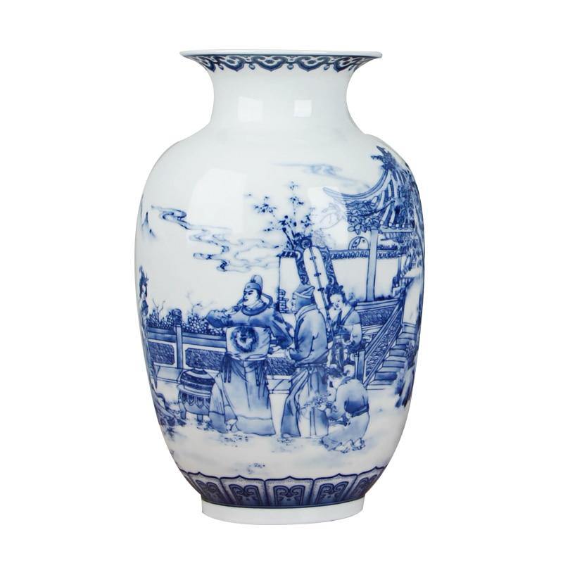 Blue And White Chinese Porcelain Vases - TRVCWOW