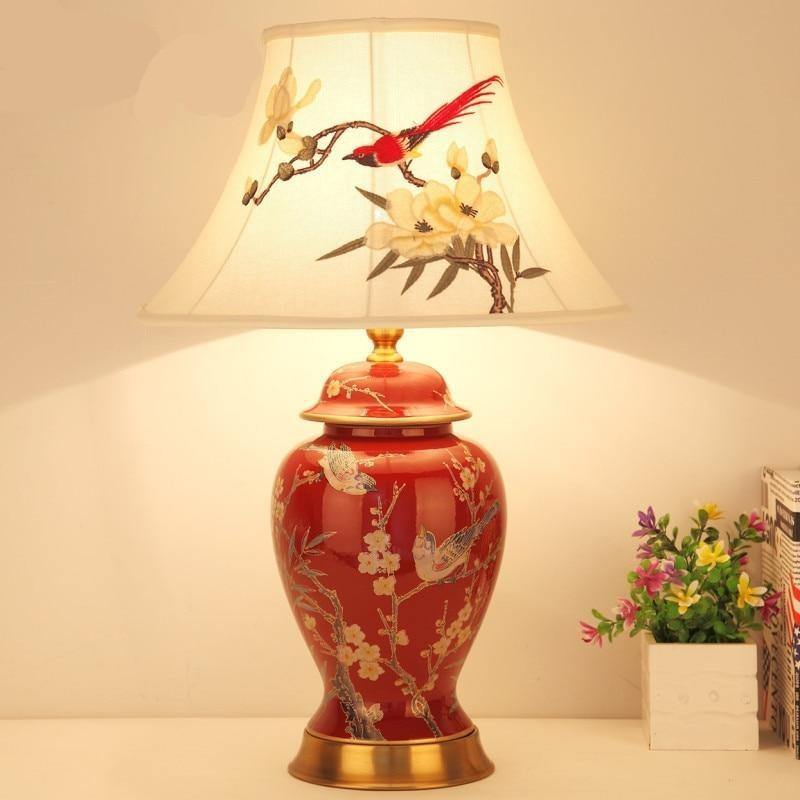 Red Chinese Lamp - TRVCWOW