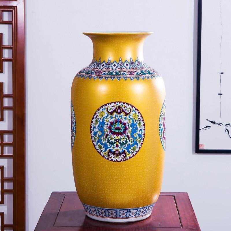 Chinese Floor Vase - TRVCWOW