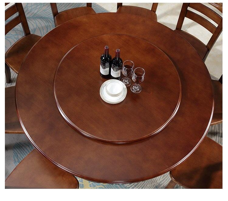 Chinese Round Dining Table - TRVCWOW