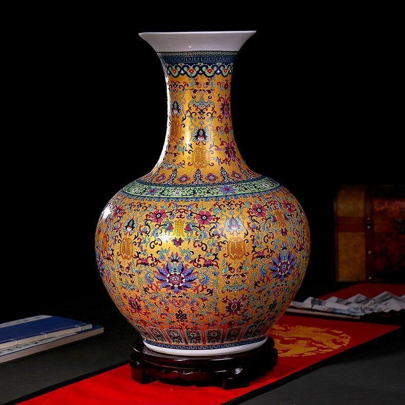 Large Chinese Style Vases - TRVCWOW