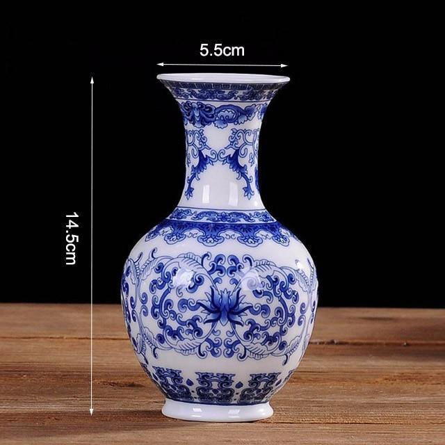 Blue And White Chinese Vase - TRVCWOW