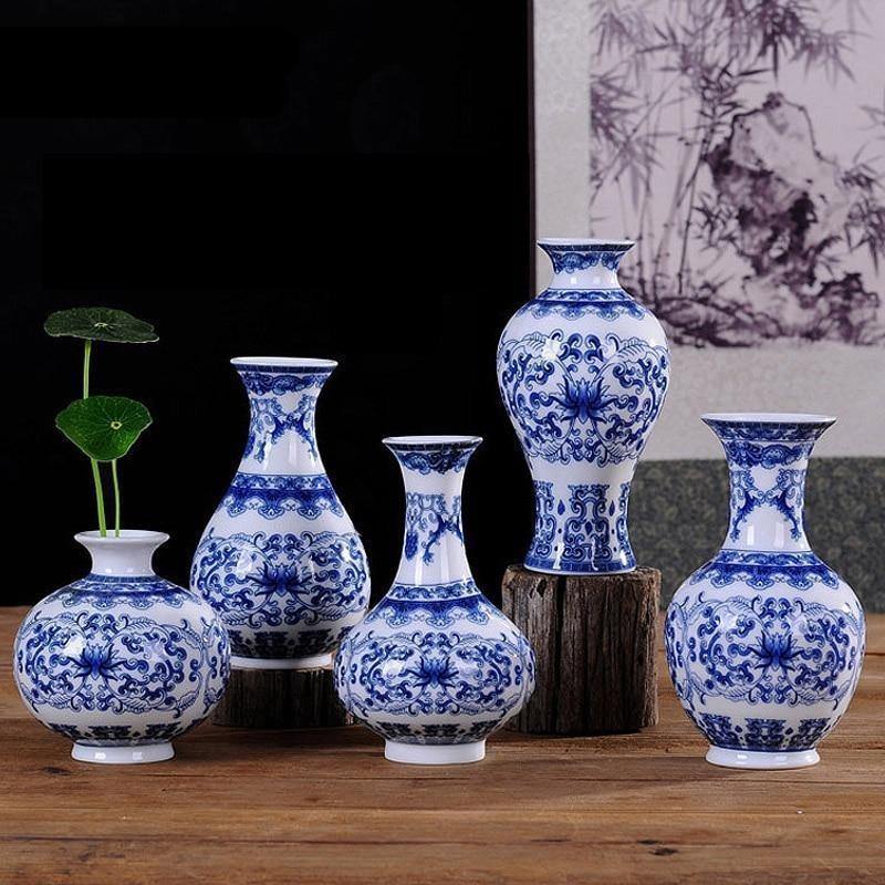 Blue And White Chinese Vase - TRVCWOW