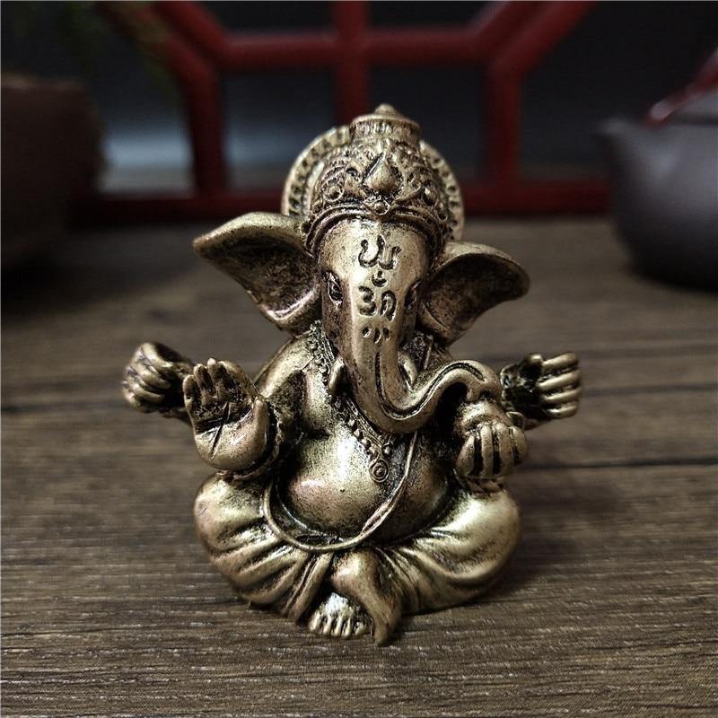 Brass Statues Of Lord Ganesha - TRVCWOW