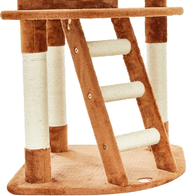 Go Pet Club 48in Classic Sisal Posts Cat Tree Condo - MadeInUSA