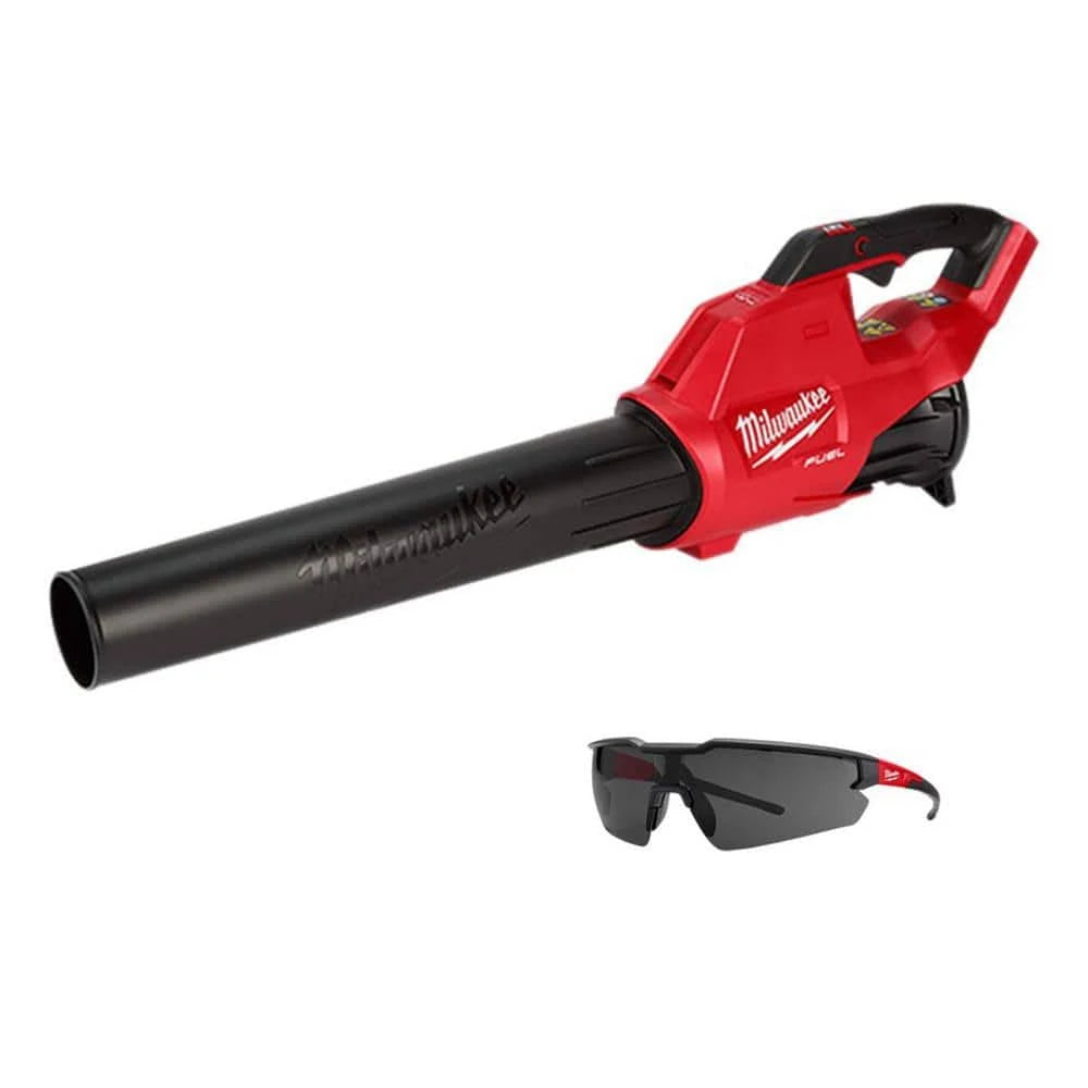 Milwaukee 2724-20-48-73-2005 M18 Fuel 120 MPH 450 CFM 18-Volt Lithium-Ion Brushless Cordless Handheld Blower with Tinted Safety Glasses (Tool-Only) - MadeInUSA
