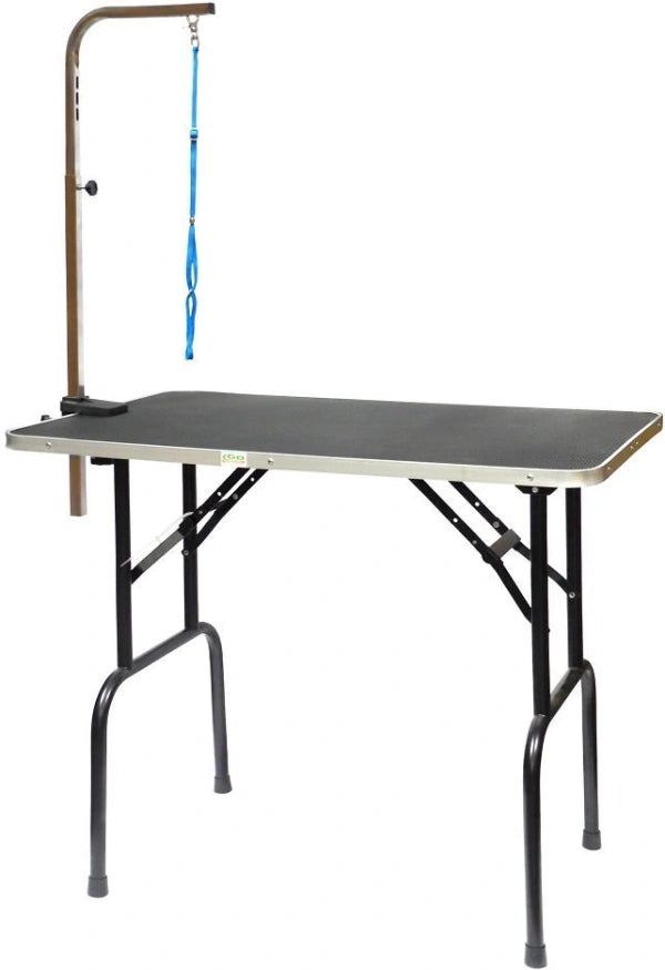 Go Pet Club Dog Grooming Table with Arm, 30in - MadeInUSA