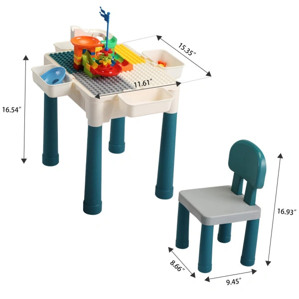 SUGIFT Kids Table and Chair Set - MadeInUSA