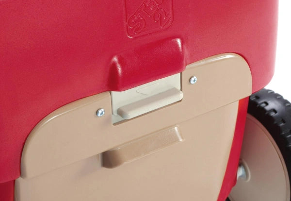 Step2 All Around Canopy Wagon Red Kids Wagon with Canopy - MadeInUSA