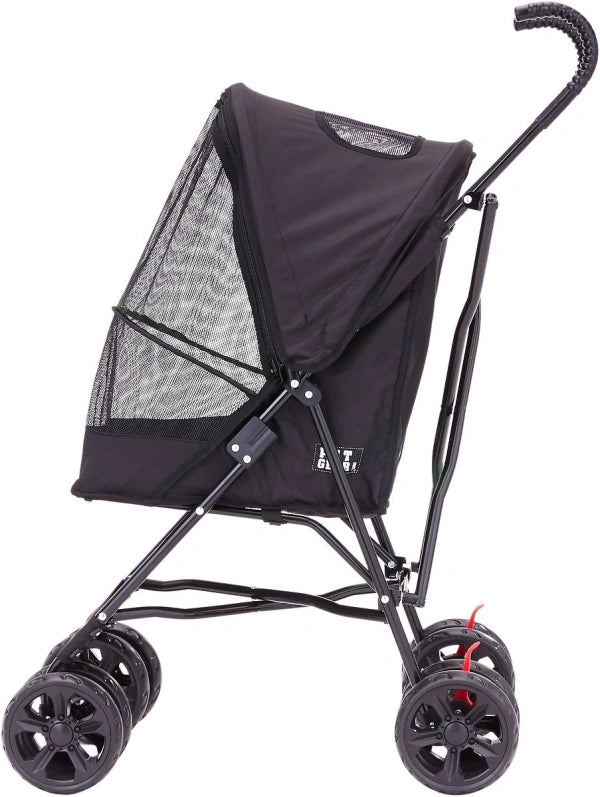 Pet Gear Travel Lite Pet Stroller, Black - MadeInUSA