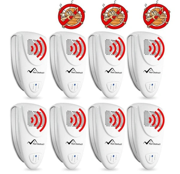 Ultrasonic Bed Bug Repeller 100 Safe for Children and Pets Quickly Eliminate Pests - MadeInUSA