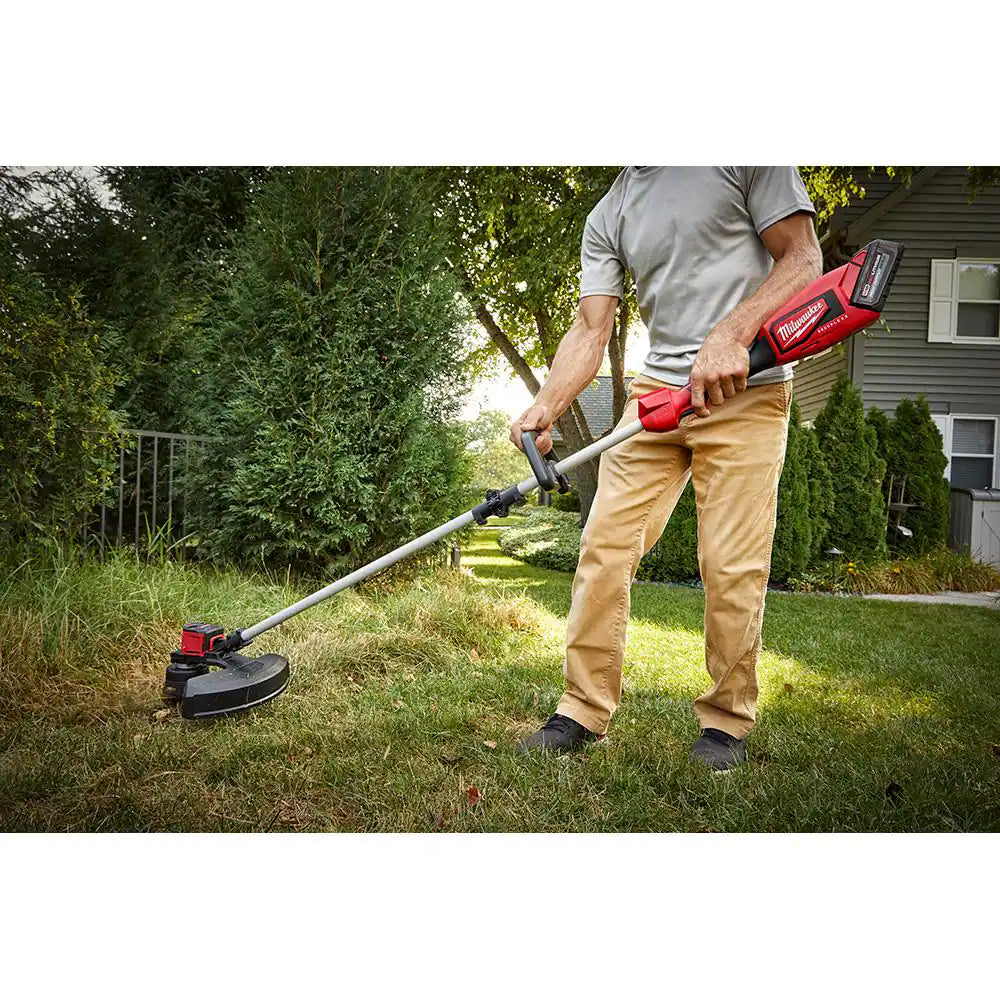 Milwaukee 282821272420272620 M18 18 V Lithium Ion Brushless Cordless String Trimmer, M18 FUEL Blower and M18 FUEL Hedge Trimmer 6.0Ah Kit 3 Tool - MadeInUSA