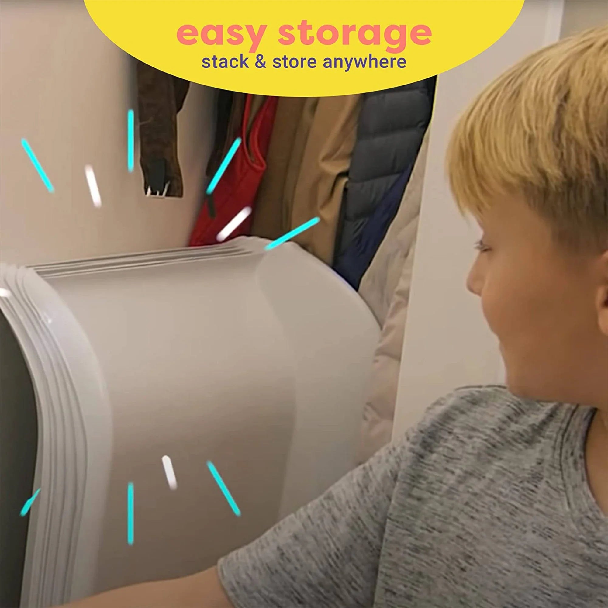 Stairslide Original Stair Mounted Kids Indoor Slide for 9 to 12 Stairs (8 Pack) - MadeInUSA