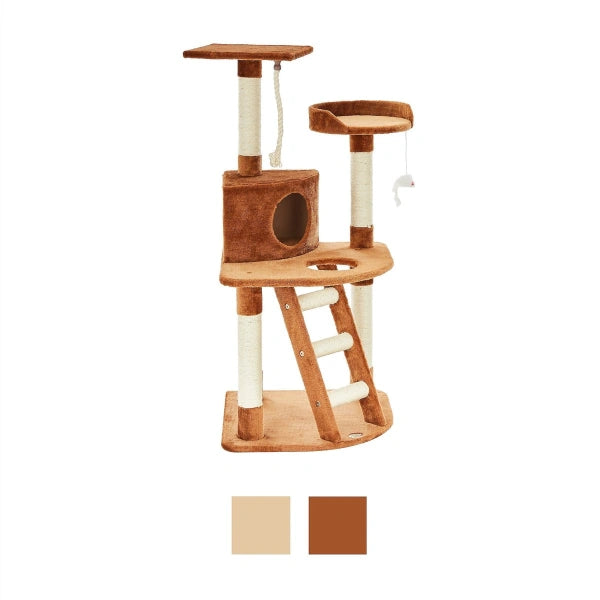 Go Pet Club 48in Classic Sisal Posts Cat Tree Condo - MadeInUSA