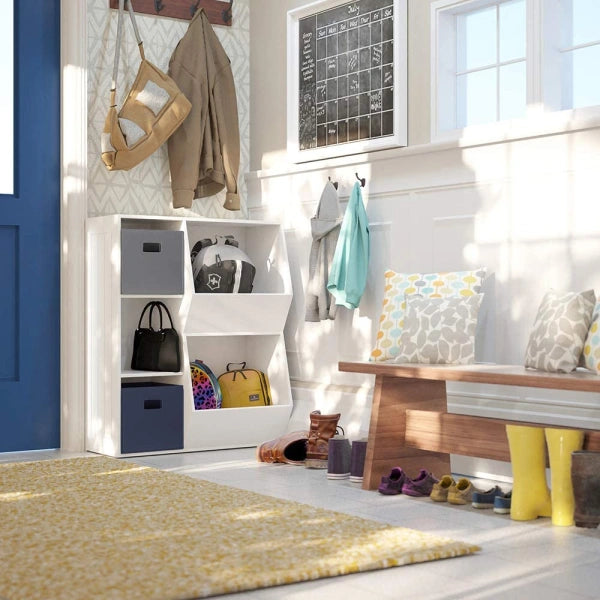 RiverRidge White Composite Kids Bookcase 30.13in W x 36.69in H x 13.75in D - MadeInUSA