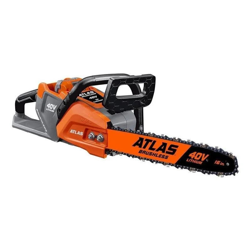 Atlas 40V Brushless Cordless 16 in. Chainsaw - Tool Only - MadeInUSA