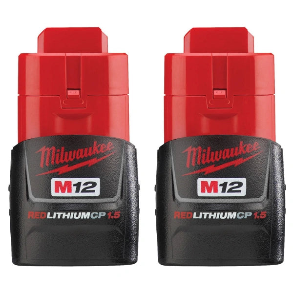 M12 12V LithiumIon Cordless 3Tool Combo Kit 1.5 Ah - MadeInUSA