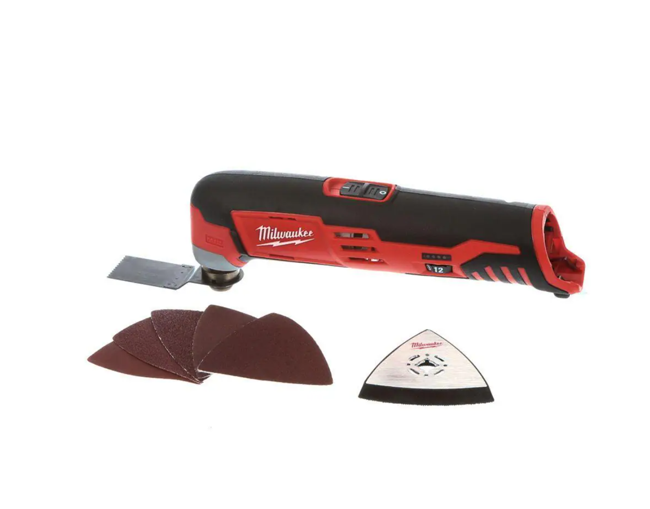 Milwaukee 242620 M12 12Volt LithiumIon Cordless Oscillating MultiTool ToolOnly - MadeInUSA