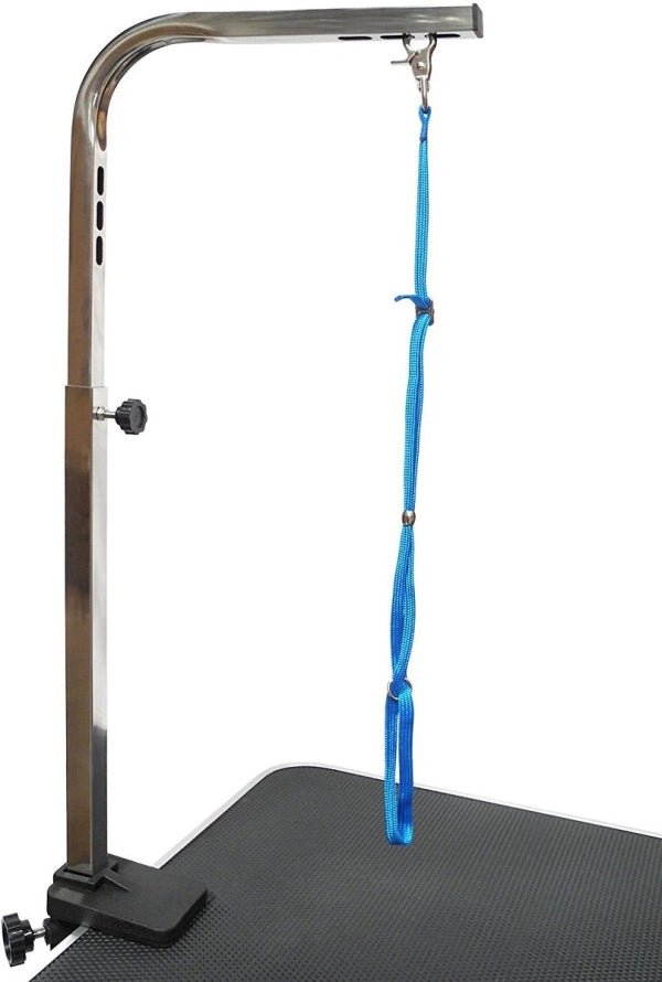 Go Pet Club Dog Grooming Table with Arm, 30in - MadeInUSA