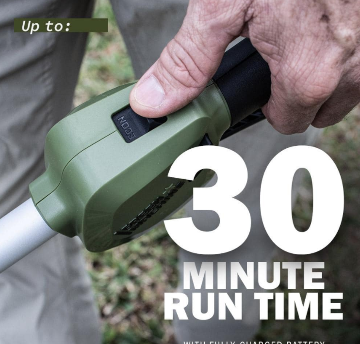 Green Machine 62V Cordless Battery Combo Kit 2Tools,Axial Blower 600 CFM - MadeInUSA