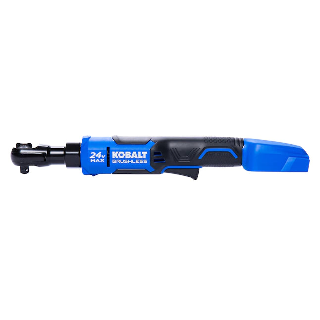Kobalt KRW 124B03 24volt Max Variable Speed Brushless 38in Drive Cordless Ratchet Wrench Tool Only - MadeInUSA