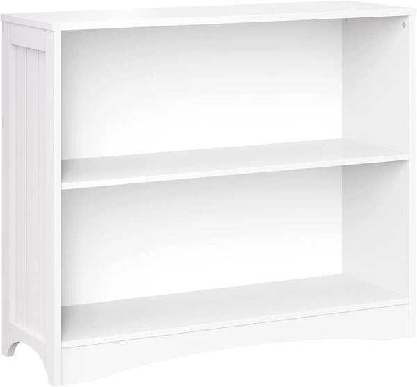 RiverRidge White Composite Kids Bookcase 33.5in W x 27.75in H x 11in D - MadeInUSA