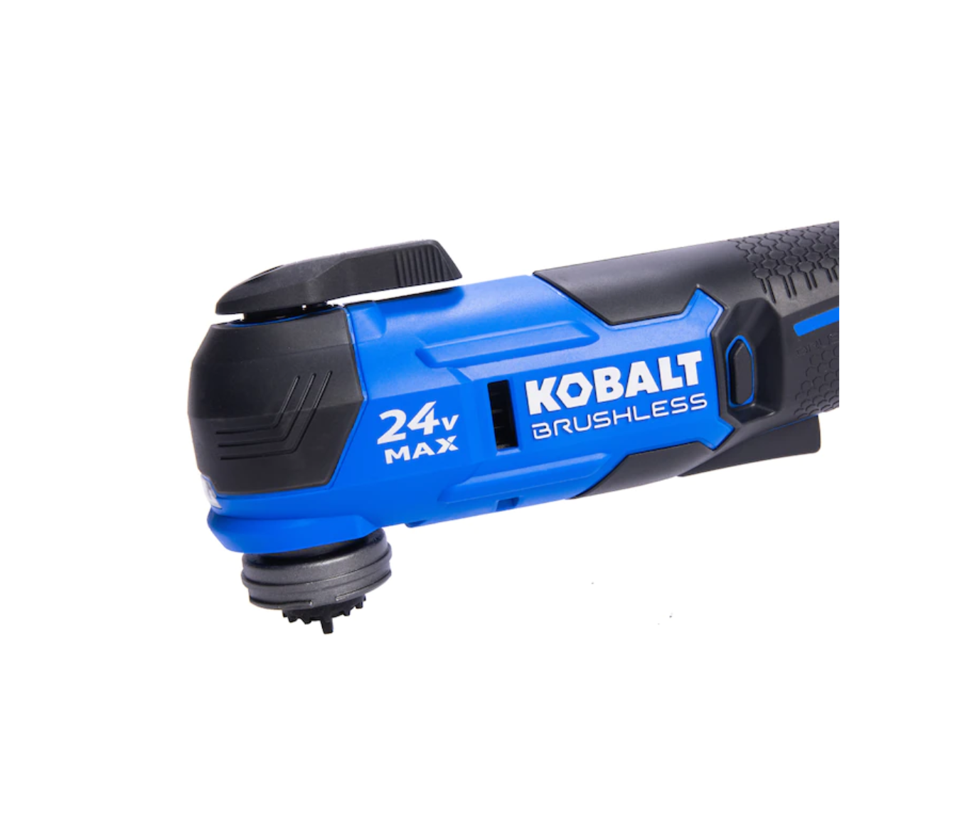 Kobalt KMT 2624A03 17Piece Brushless 24volt Max Variable Speed Oscillating MultiTool Kit with Soft Case 1Battery Included - MadeInUSA