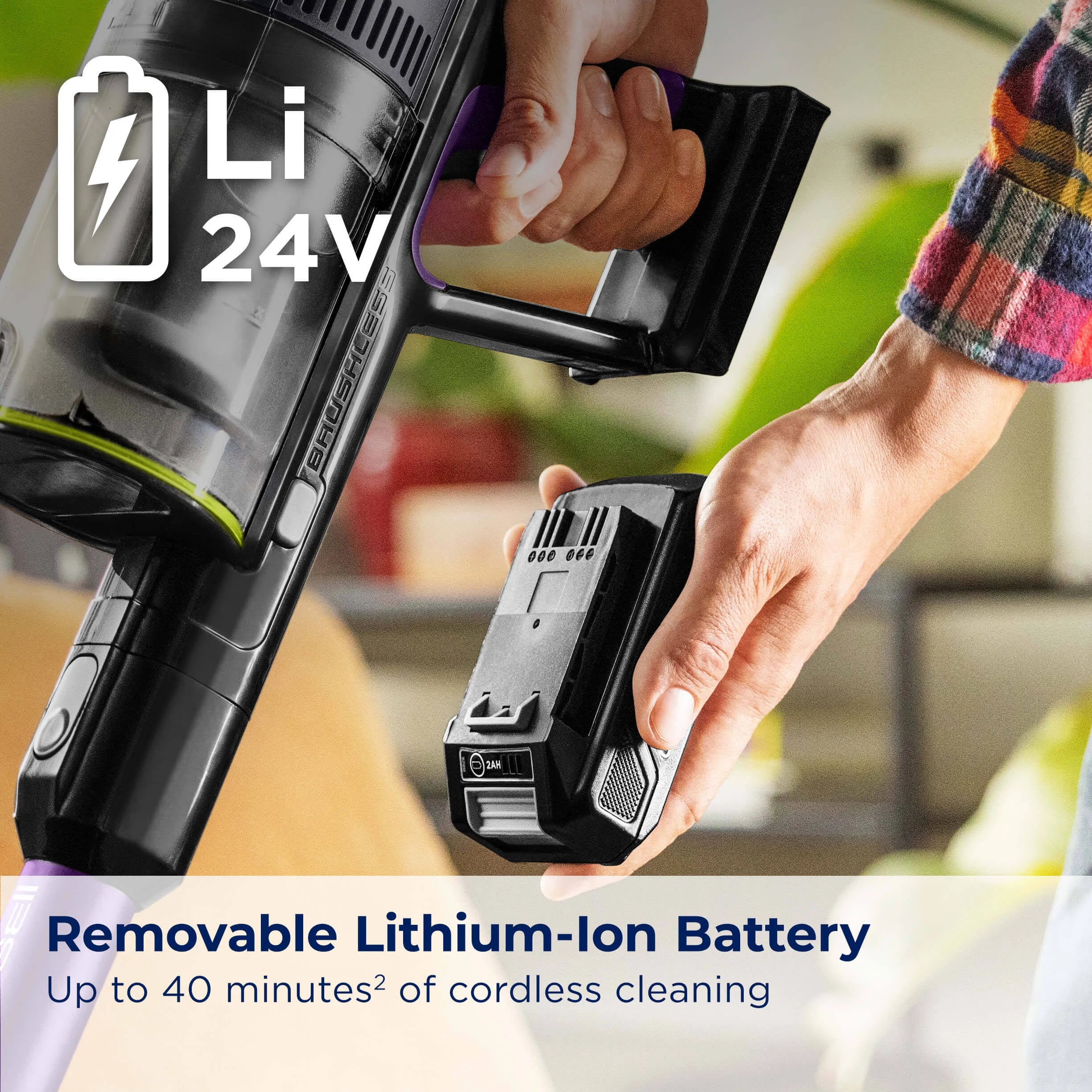 Bissell Cleanview XR Pet 300W Stick Bagless Vacuum | 3797V - MadeInUSA