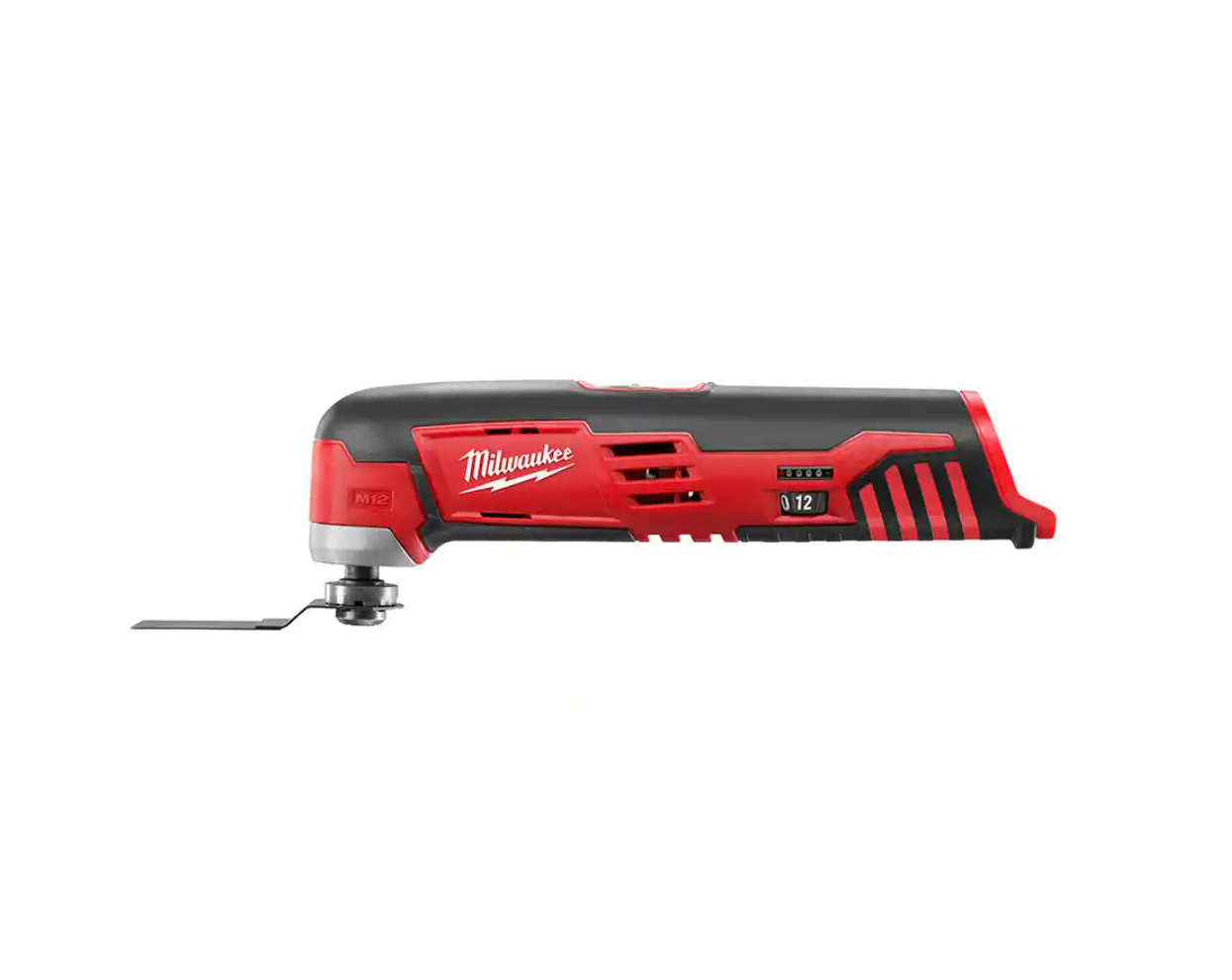 Milwaukee 242620 M12 12Volt LithiumIon Cordless Oscillating MultiTool ToolOnly - MadeInUSA