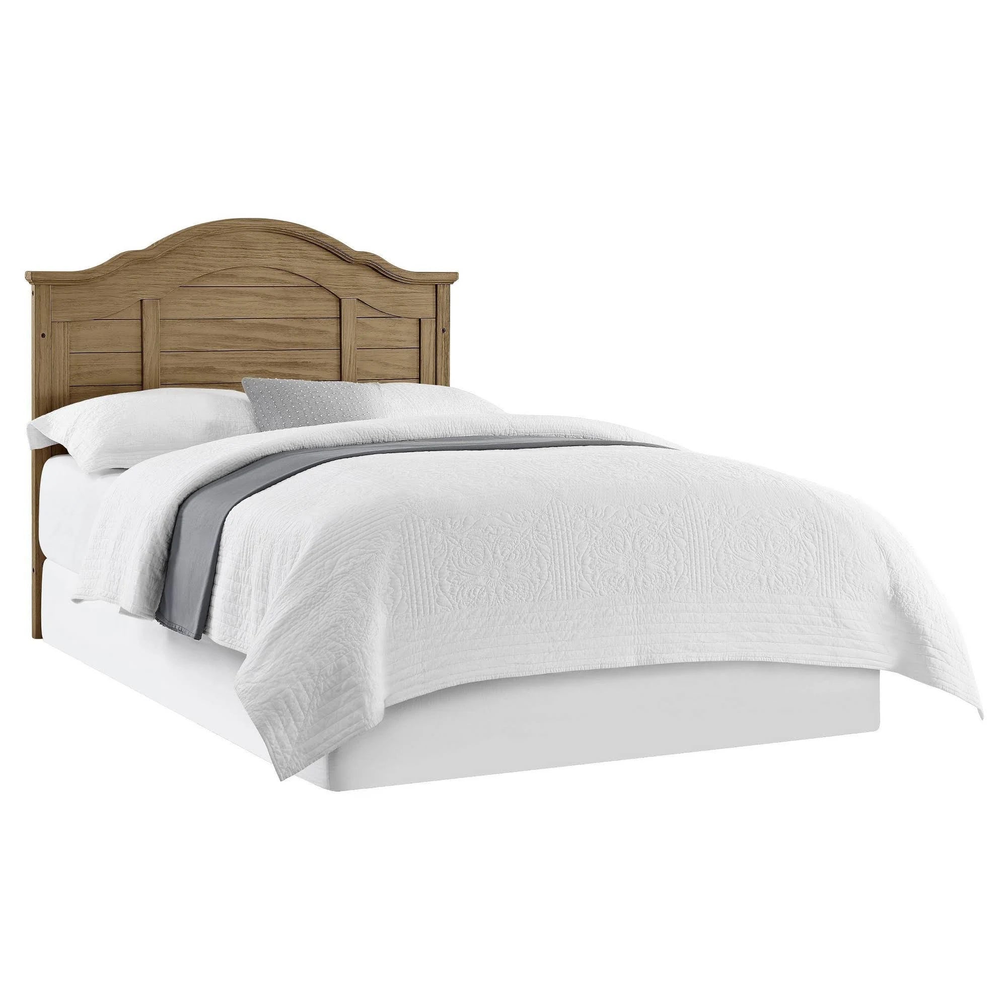 Simmons Kids Asher 6 in 1 Convertible Crib with Toddler Rail - Rustic Acorn - MadeInUSA