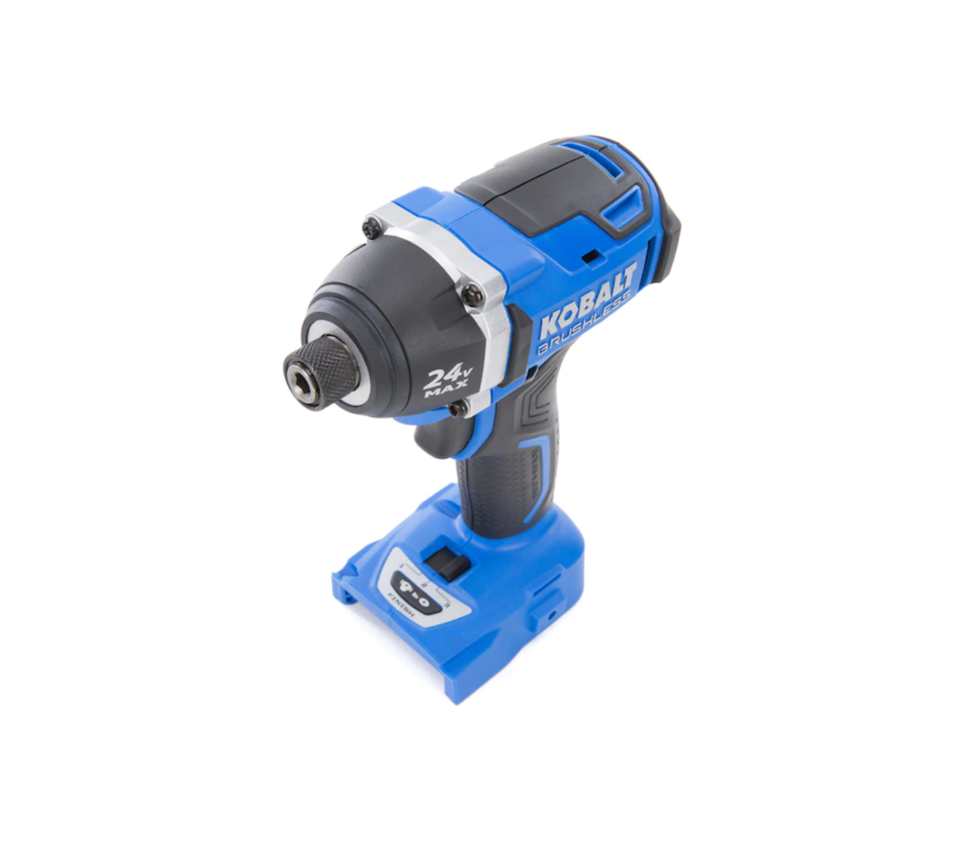 Kobalt KLC 4024A03 4Tool 24Volt Max Brushless Power Tool Combo Kit with Soft Case 1Battery Included and Charger Included - MadeInUSA