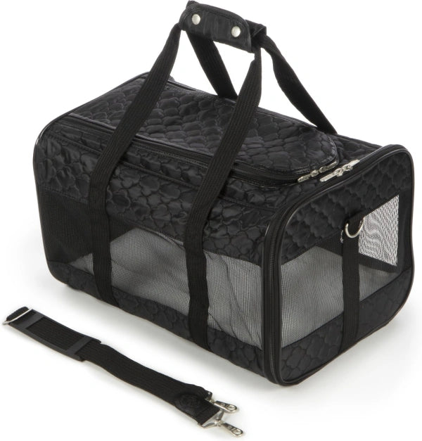 Sherpa Original Deluxe Lattice Print AirlineApproved Pet Carrier Bag, Large - MadeInUSA
